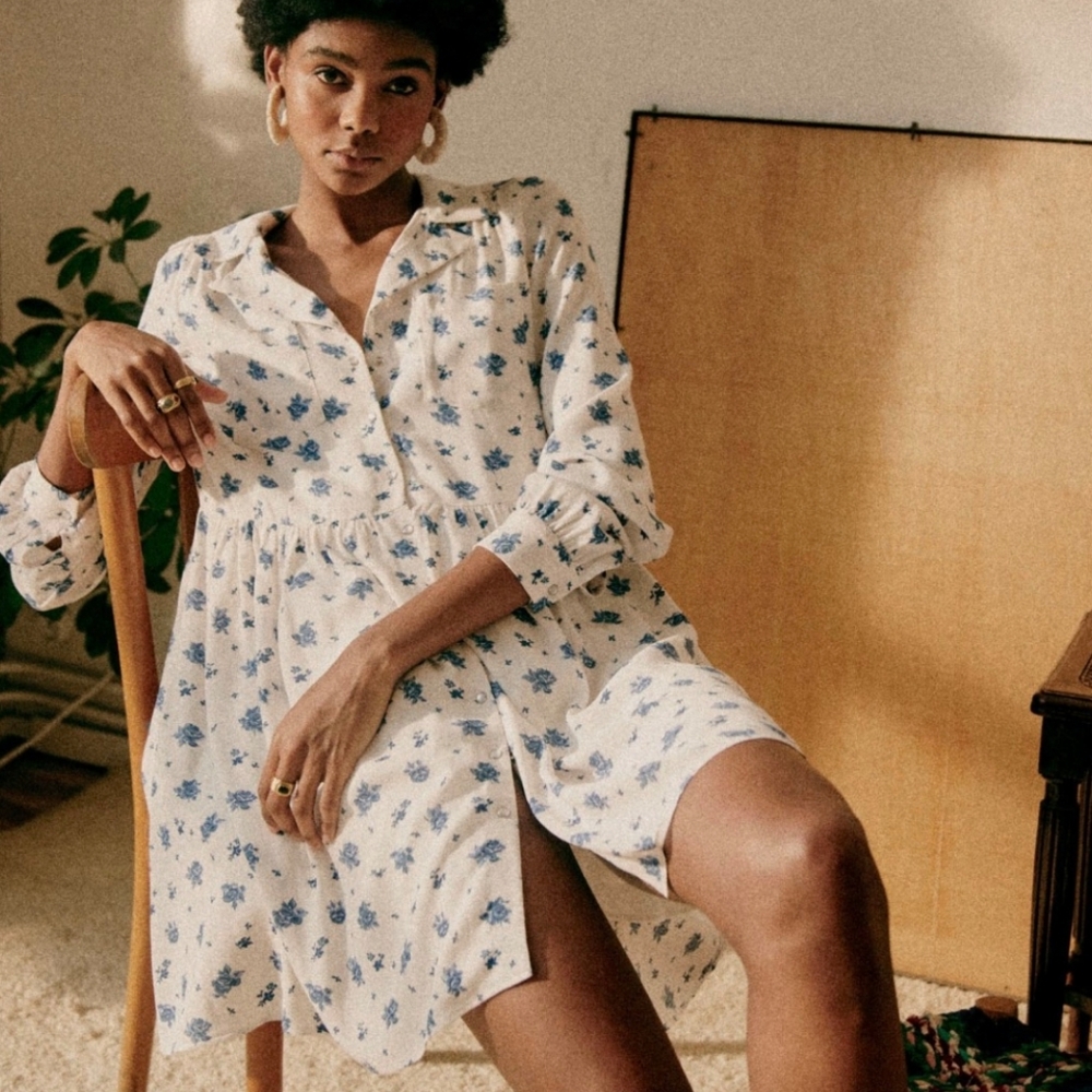 Sezane Aurora Dress - Picture 3 of 11